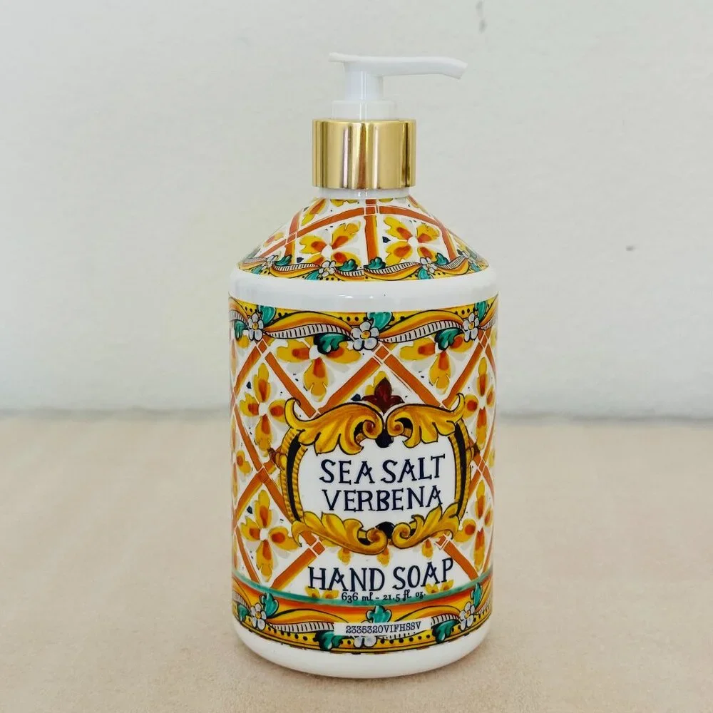 🌼New🌼 Home and Body Company Villa Flora Hand Soap, Sea Salt Verbena, 636 mL